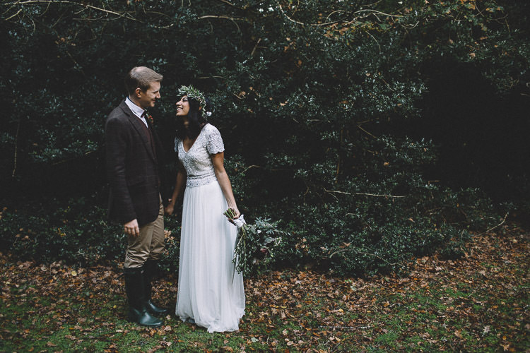 Autumn Woodland Wedding Woodlands Lodge New Forest http://carrielaversphotography.co.uk/
