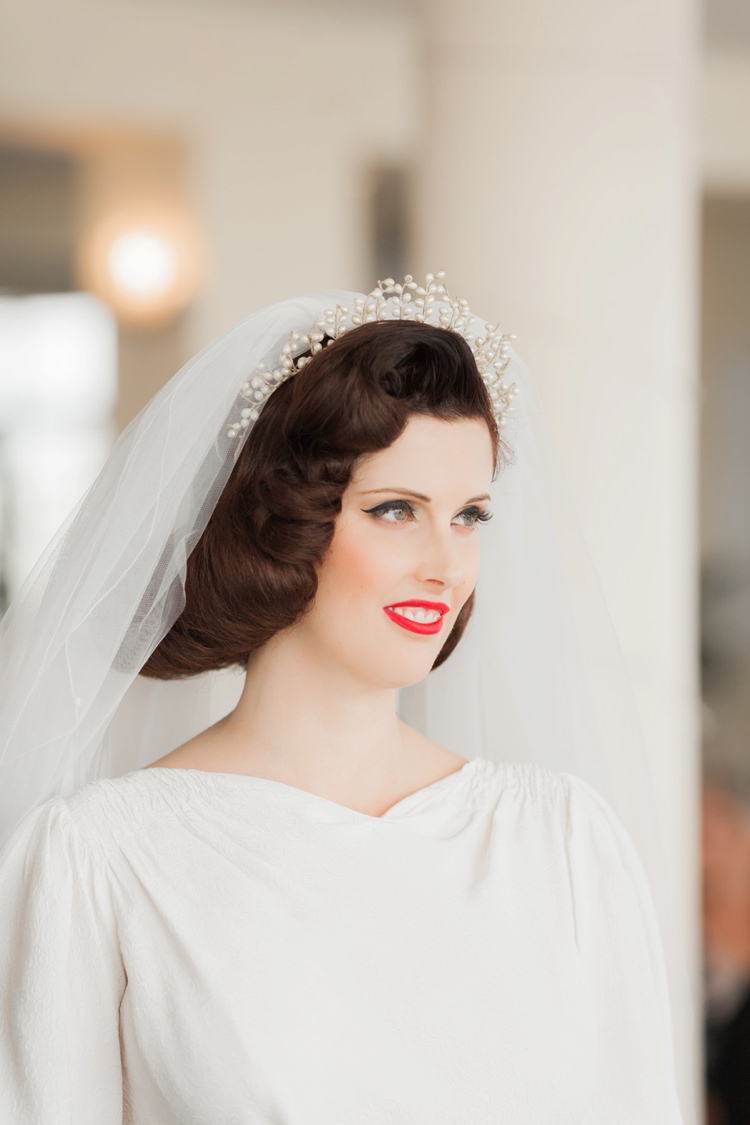 Hair Make Up Bride Bridal Retro Vintage 1930s Wedding Worthing Pier West Sussex https://clairemacintyre.com/