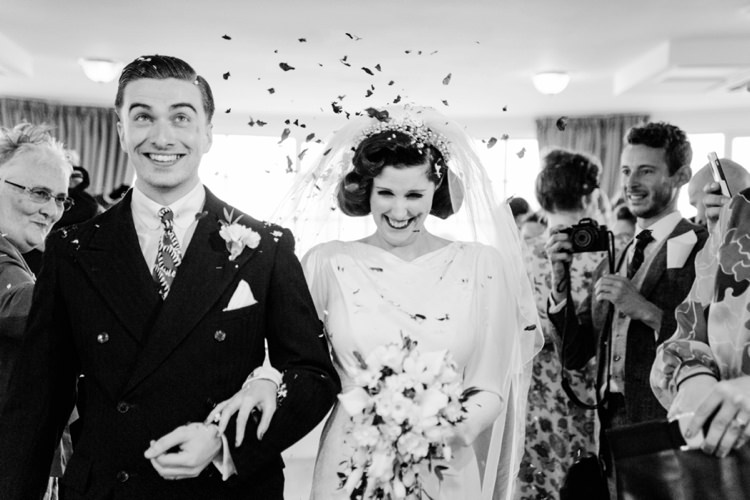 Confetti Vintage 1930s Wedding Worthing Pier West Sussex https://clairemacintyre.com/