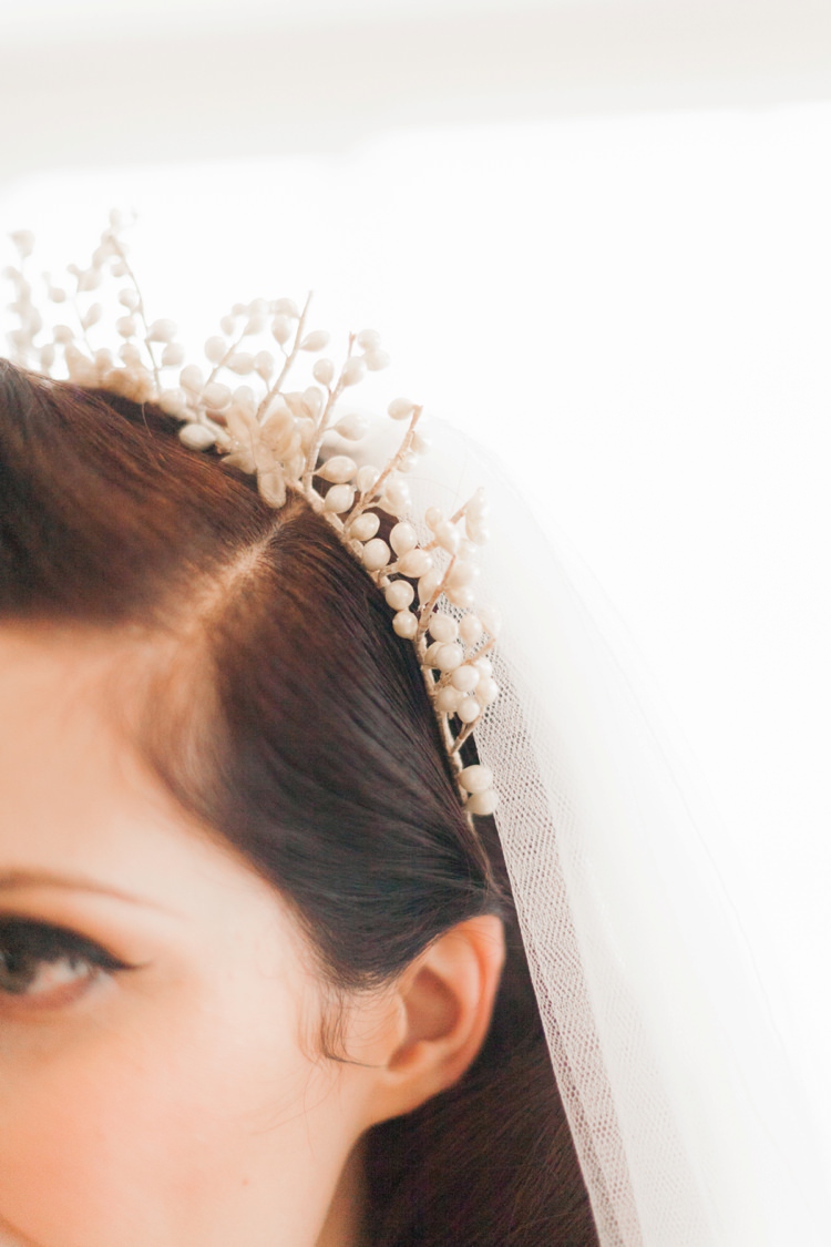 Hair Accessory Tiara Bride Bridal Vintage 1930s Wedding Worthing Pier West Sussex https://clairemacintyre.com/