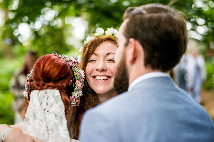 Mismatched Colourful Wildflower Meadow Wedding Hush Venues Norfolk http://lighteningphotography.co.uk/