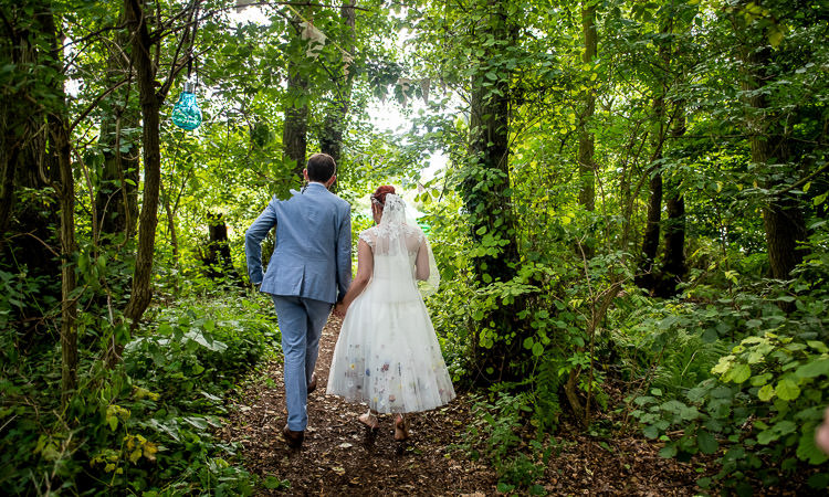 Mismatched Colourful Wildflower Meadow Wedding Hush Venues Norfolk http://lighteningphotography.co.uk/