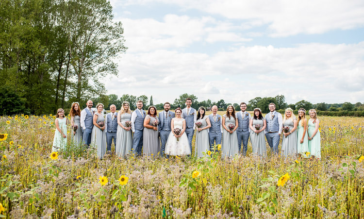 Mismatched Colourful Wildflower Meadow Wedding Hush Venues Norfolk http://lighteningphotography.co.uk/