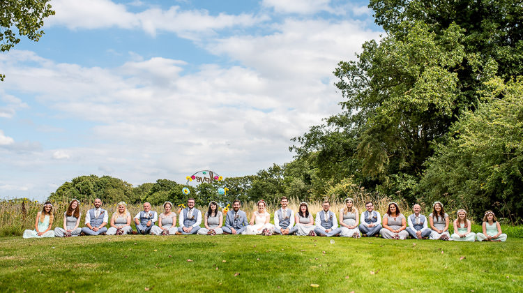 Mismatched Colourful Wildflower Meadow Wedding Hush Venues Norfolk http://lighteningphotography.co.uk/