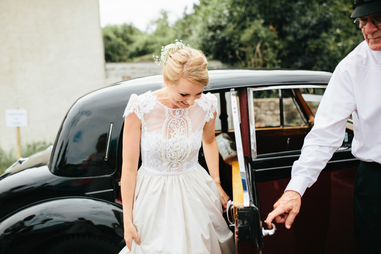 Katya Katya Shehurina Dress Cap Sleeve Lace Overlay Relaxed Natural Local Country Marquee Wedding http://francescahillphotography.com/