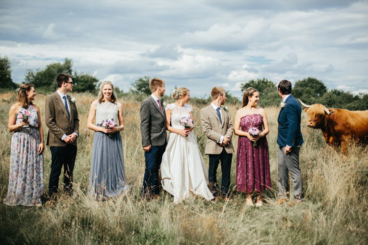 Katya Katya Shehurina Dress Cap Sleeve Lace Overlay Chinos Groom Mismatched Groomsmen Floral Bridesmaids Photobomb Relaxed Natural Local Country Marquee Wedding http://francescahillphotography.com/