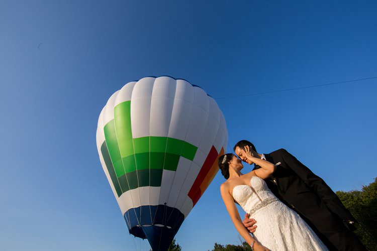 Outdoor Summer Field Rustic Marquee Tipi Tent Bride Groom | Black Tie Carnival Wedding Hot Air Balloon http://www.makingthemoment.com/