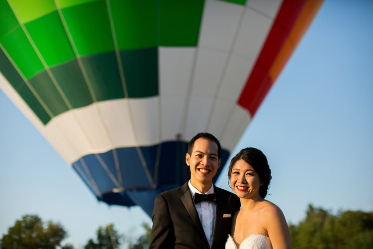 Outdoor Summer Field Rustic Marquee Tipi Tent Bride Groom | Black Tie Carnival Wedding Hot Air Balloon http://www.makingthemoment.com/