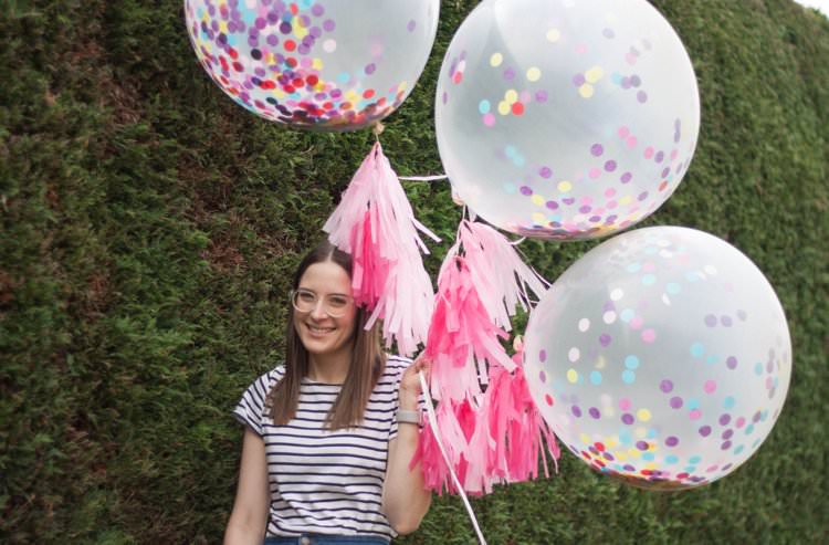 DIY Tissue Paper Tassels Balloons Giant Wedding Tutorial How To