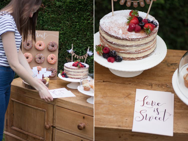DIY Wedding Dessert Table Tutorial Cake Treat Bags