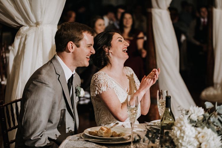 City Urban Georgia Engine Room Exposed Bricks Reception Dinner Chiavari Chairs Rustic Speeches | Bohemian Industrial Oxblood Wedding https://www.lunaleephotos.com/
