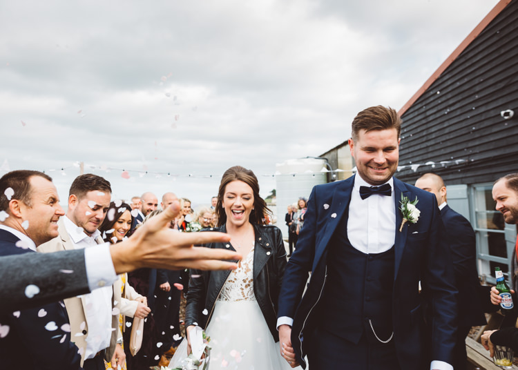 Cool Stylish Windy Coastal Wedding East Quay Lobster Shack Whitstable http://holliecarlinphotography.com/