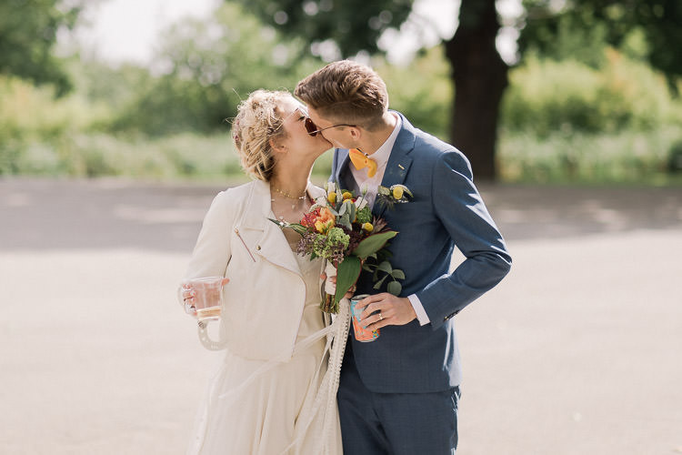 Colourful Indie London City Wedding Clissold House West Reservoir Centre https://www.murrayclarke.co.uk/