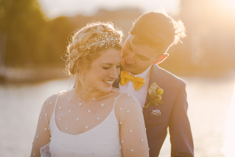 Headdress Celestial Hair Bride Bridal Accessory Stars Delicate Tiara Colourful Indie London City Wedding Clissold House West Reservoir Centre https://www.murrayclarke.co.uk/