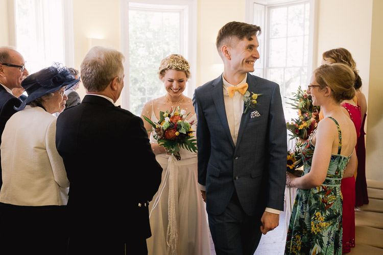 Colourful Indie London City Wedding Clissold House West Reservoir Centre https://www.murrayclarke.co.uk/