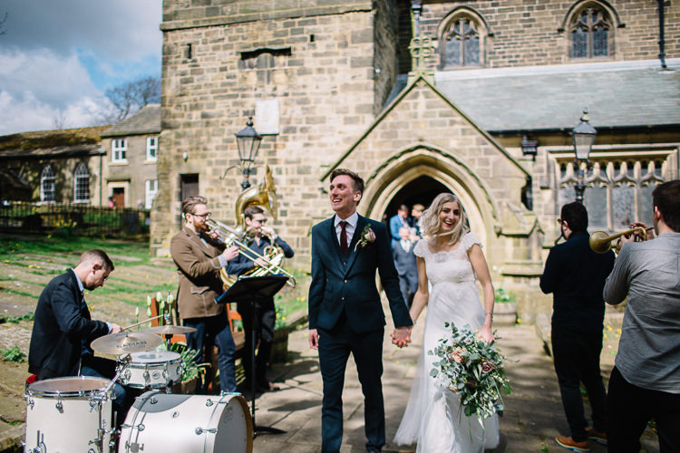 Brass Copper Music Filled Barn Wedding East Riddlesden Hall Yorkshire https://www.joestenson.co.uk/