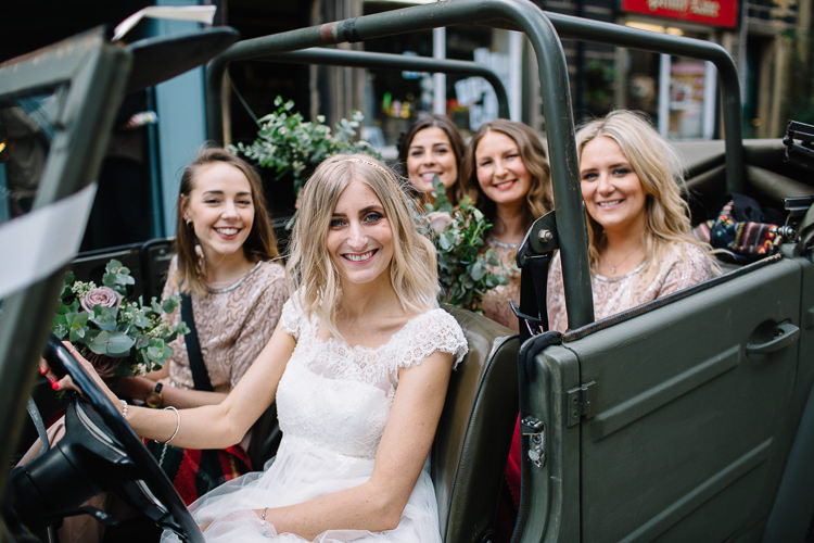 VW Trekker Car Transport Brass Copper Music Filled Barn Wedding East Riddlesden Hall Yorkshire https://www.joestenson.co.uk/