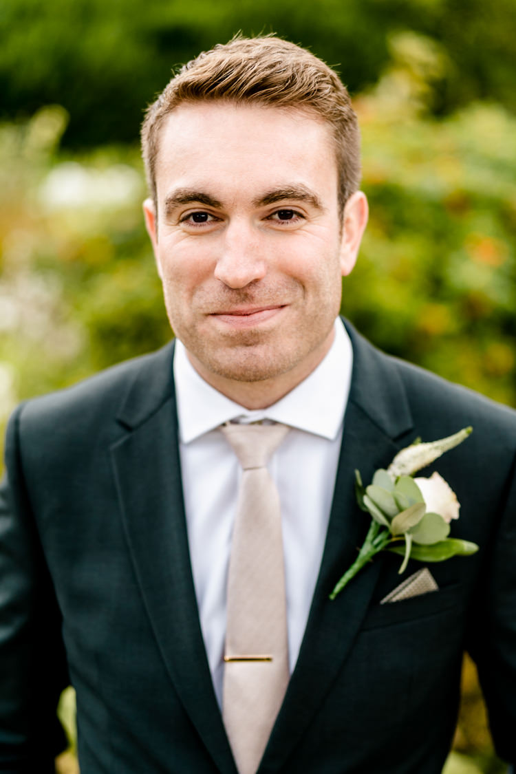 Groom Style Reiss Bottle Green Suit Nostalgic Honest British Loseley Park Wedding Surrey https://www.johnbarwoodphotography.co.uk/