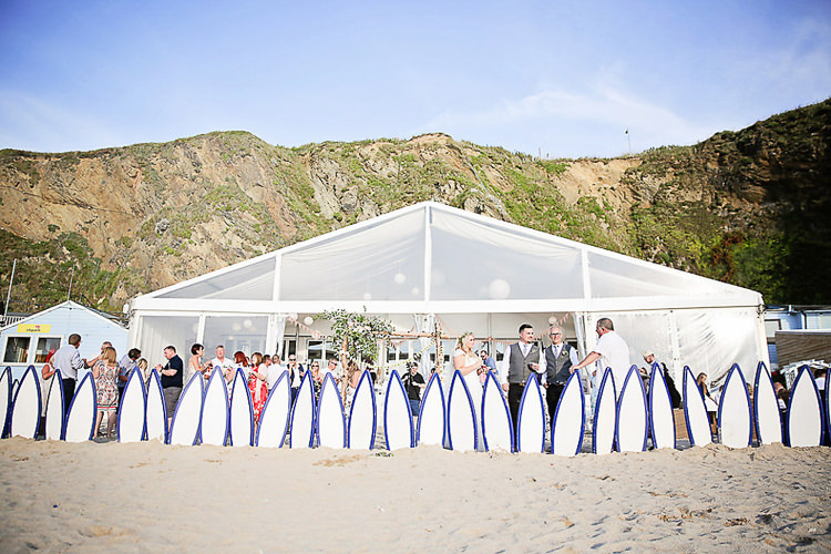 Pretty Sparkly Lusty Glaze Beach Cornwall Wedding http://victoriamitchellphotography.com/
