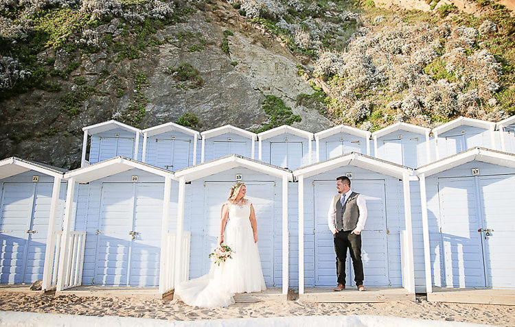 Pretty Sparkly Lusty Glaze Beach Cornwall Wedding http://victoriamitchellphotography.com/