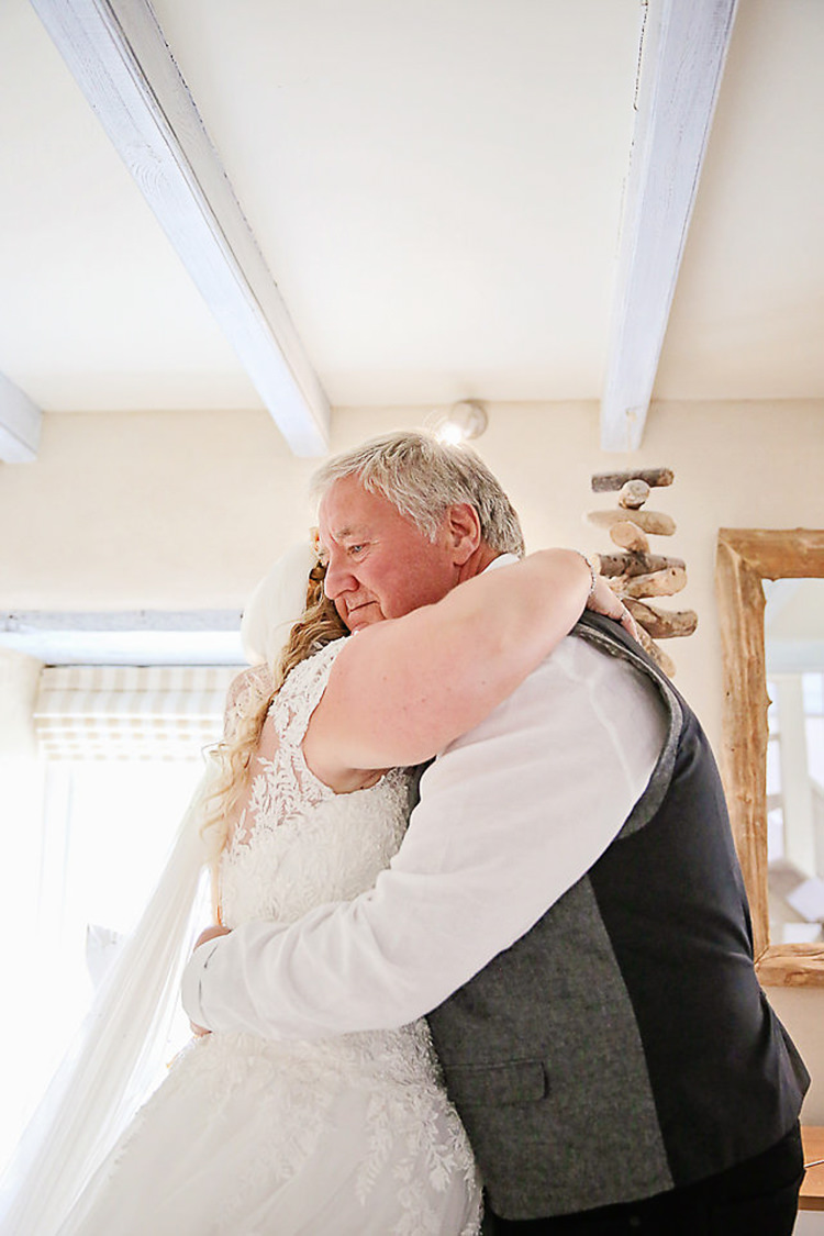 Pretty Sparkly Lusty Glaze Beach Cornwall Wedding http://victoriamitchellphotography.com/
