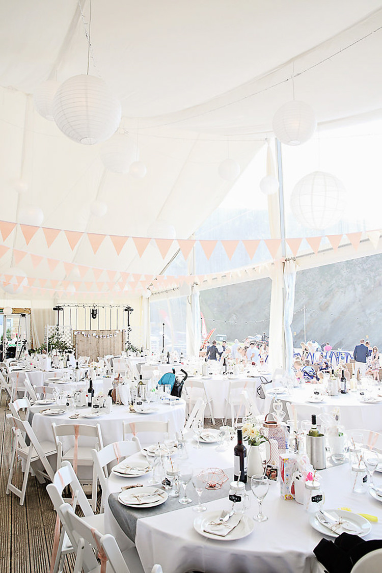 Pretty Sparkly Lusty Glaze Beach Cornwall Wedding http://victoriamitchellphotography.com/