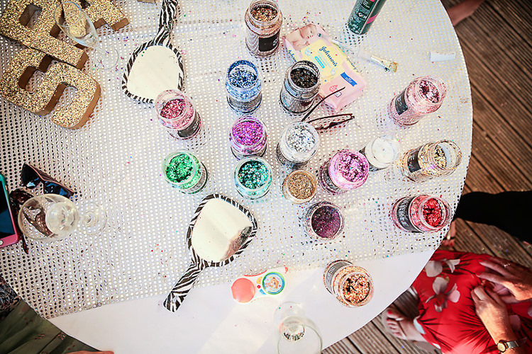 Pretty Sparkly Lusty Glaze Beach Cornwall Wedding http://victoriamitchellphotography.com/