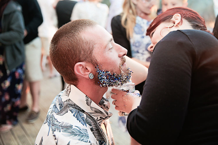 Pretty Sparkly Lusty Glaze Beach Cornwall Wedding http://victoriamitchellphotography.com/