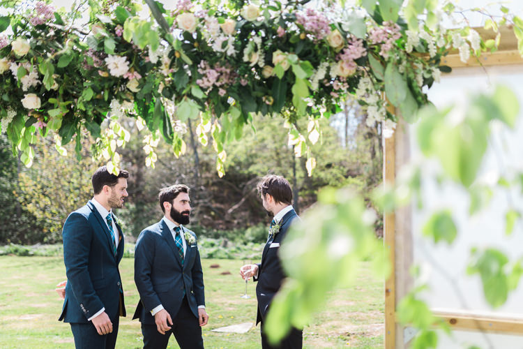 Spring Floral Polytunnel Sunny Wedding Colstoun House Scotland http://solenphotography.co.uk/