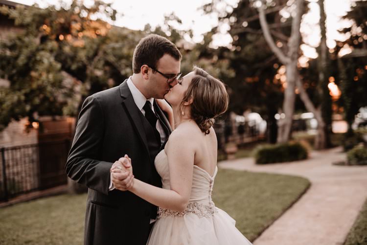 Outdoor Destination Classic Romantic Pink Princess Gown Bride White Bouquet Groom | Dreamy Blush Emerald Fairytale Wedding Oklahoma http://www.kelcyleighphotography.com/