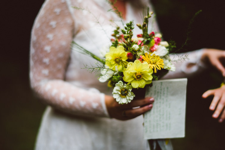 Bride Bridal Wild Flower Dahlia Meadow Rustic Woodland Organic Farm Shop Wedding Gloucestershire https://www.edgodden.co.uk/