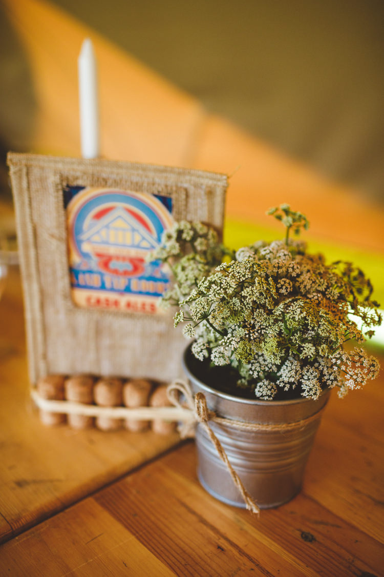 Bucket Flowers Metal Decor Twine Relaxed Country Tipi Yellow Wedding Hampshire https://photography34.co.uk/