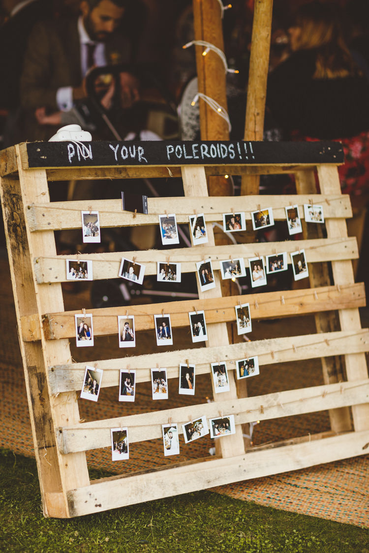 Polariod Photos Wall Peg String Relaxed Country Tipi Yellow Wedding Hampshire https://photography34.co.uk/