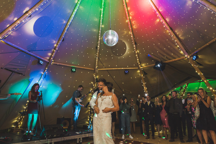 Colourful Outdoor Tipi Farm Wedding https://kirstymackenziephotography.co.uk/