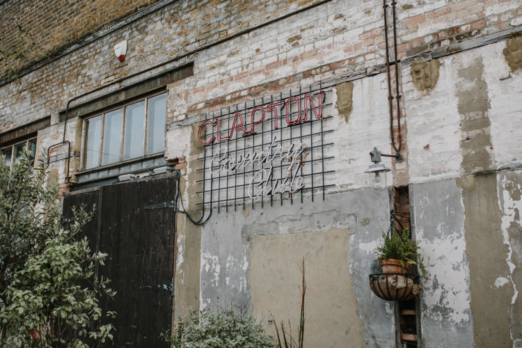 Clapton Country Club London Luxe Industrial Velvet Wedding Ideas https://jessypapasavvaphotography.com/