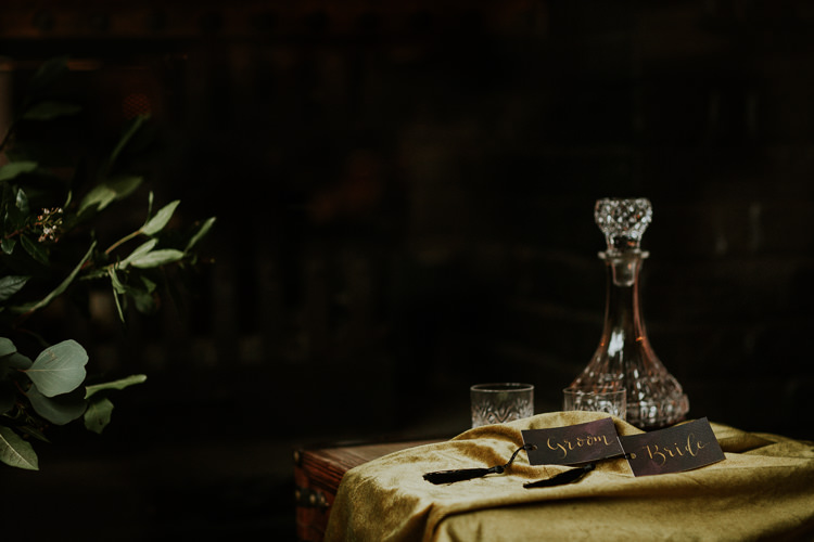 Moody Jewel Tone Velvet Wedding Ideas Sanctum On The Green http://www.kategrayphotography.com/