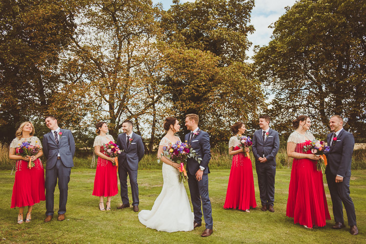Colourful Modern Barn Vaulty Manor Essex Wedding http://alexapenberthy.com/