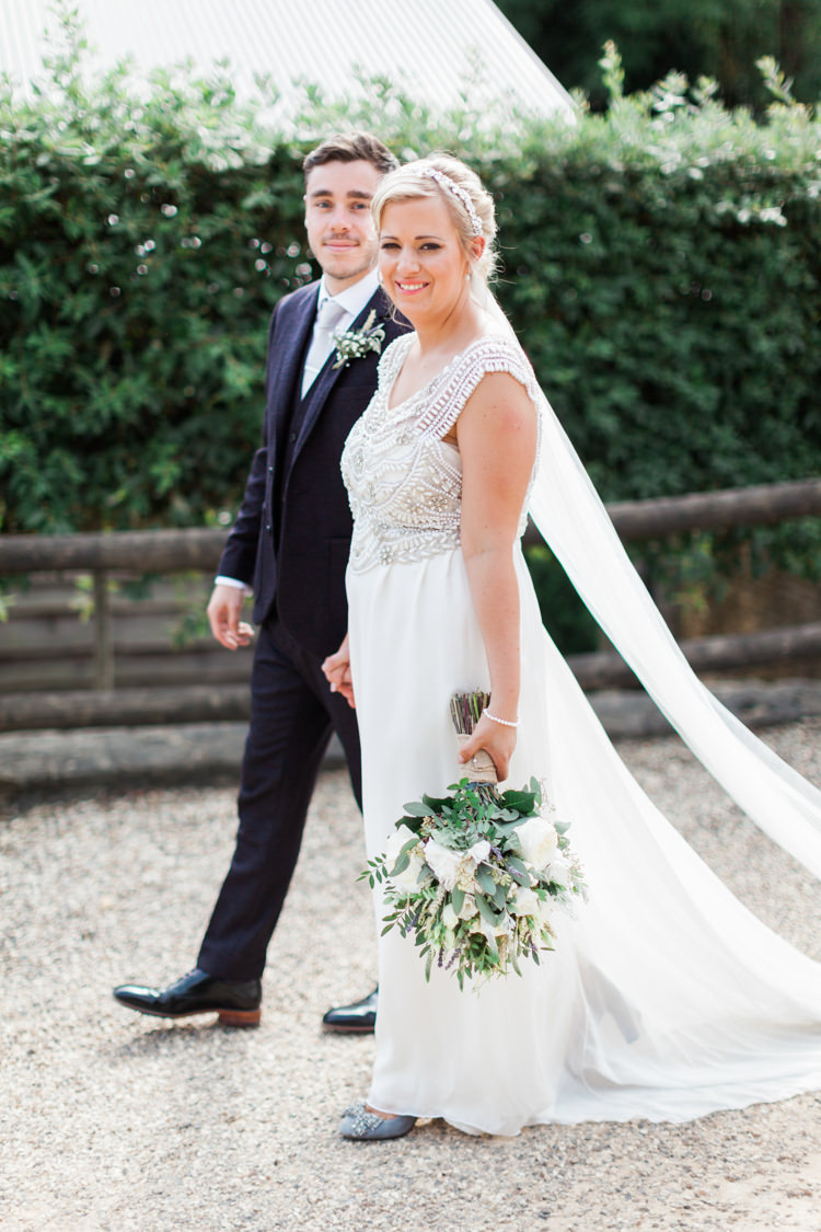 Hazy Summer Lavender Grey Wedding Cripps Barn Cotswolds http://jobradbury.co.uk/