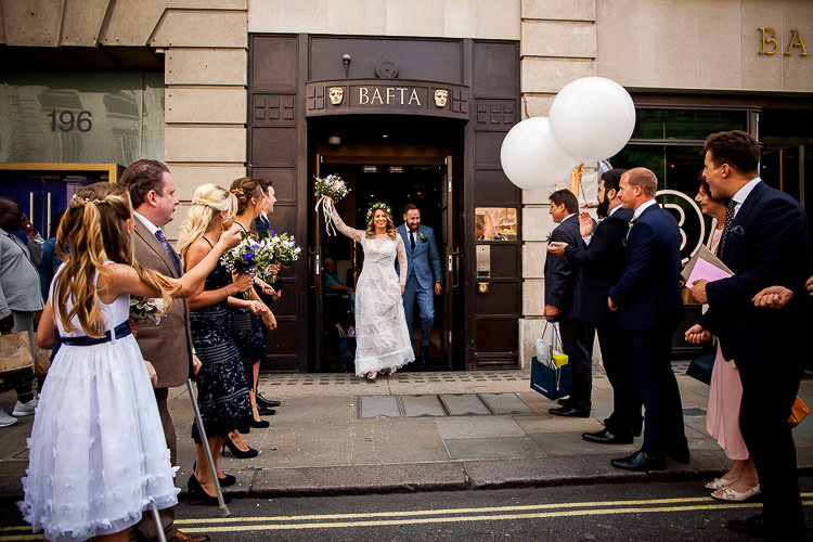 195 Piccadilly BAFTA London Wedding Matt Parry Photography