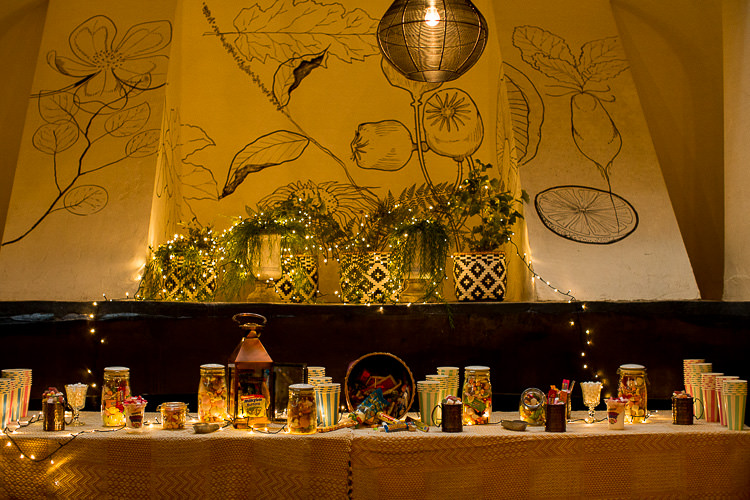Sweets Sweetie Table 195 Piccadilly BAFTA London Wedding Matt Parry Photography