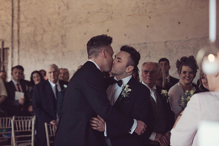 Groom Bow Tie Waistcoat Tails Magical Wonderland Askham Hall Wedding Winter Tiree Dawson Photography