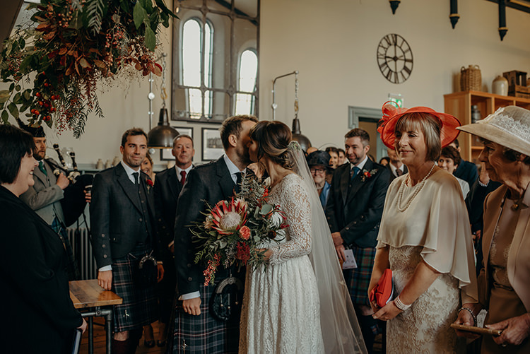 Carnegie Courthouse Wedding Village Hall Scotland Steven Gallagher Photography