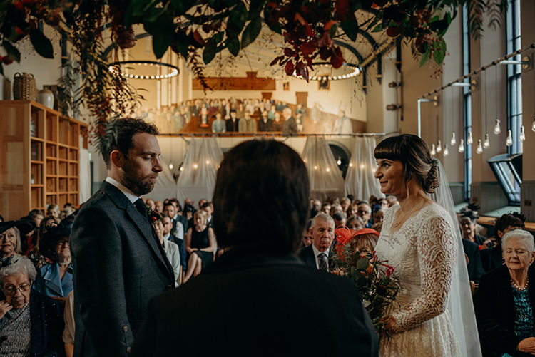 Carnegie Courthouse Wedding Village Hall Scotland Steven Gallagher Photography