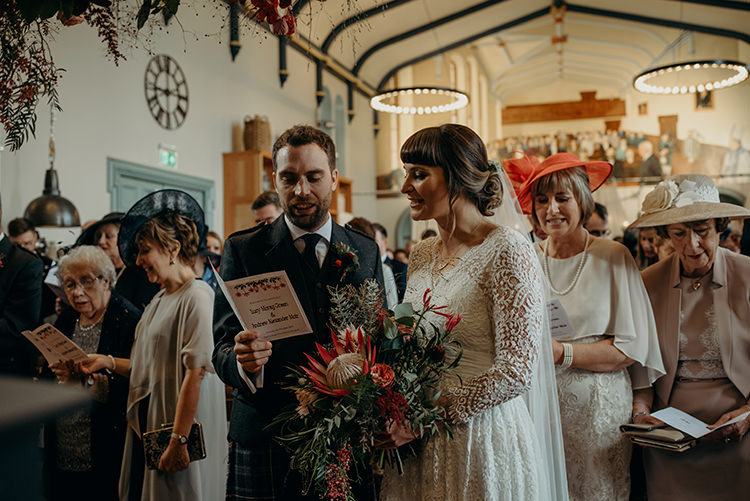 Carnegie Courthouse Wedding Village Hall Scotland Steven Gallagher Photography