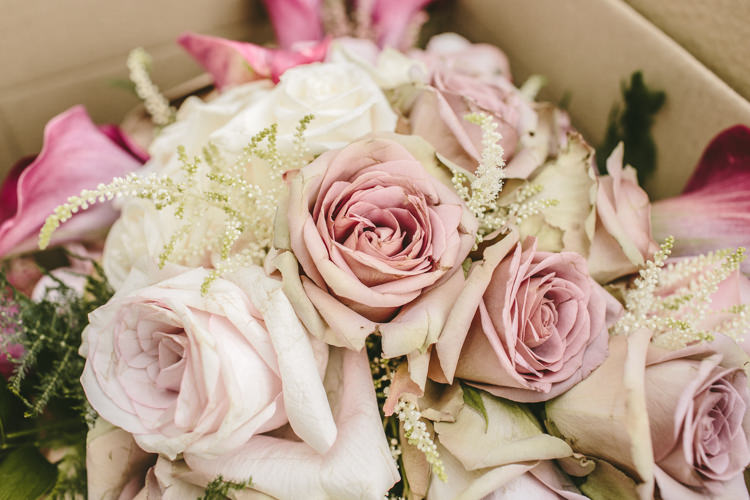 Pink Flowers Rose Astilbe Eclectic Asylum Wedding London Rusted Rose Photography