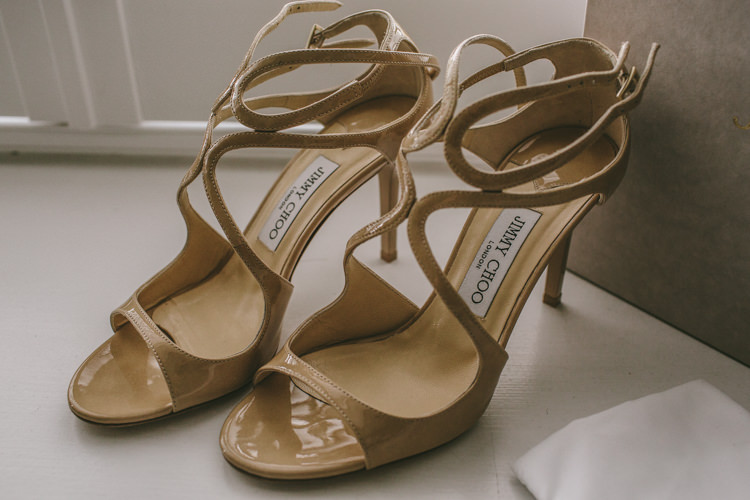 Jimmy Choo Shoes Bride Bridal Eclectic Asylum Wedding London Rusted Rose Photography