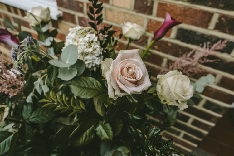 Flowers Rose Greenery Eclectic Asylum Wedding London Rusted Rose Photography