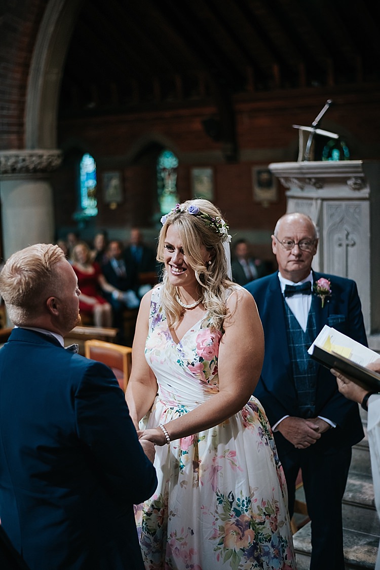 Floral Wedding Dress Tipi Alfred and Co Photography