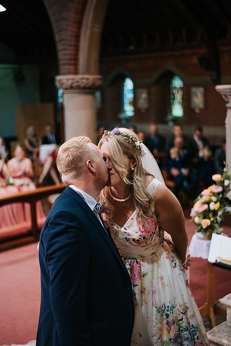 Floral Wedding Dress Tipi Alfred and Co Photography