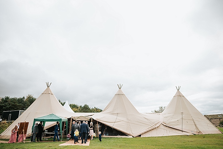 Floral Wedding Dress Tipi Alfred and Co Photography